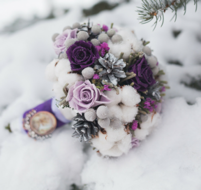 bouquet sposa invernale